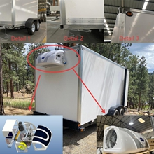 Refrigeration Solution for Small Mobile Trailer